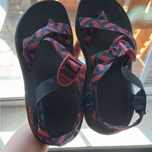 Chaco Woman’s Sandals - Black and Red